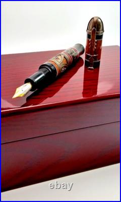 RARE Gisi Norman Soldier Limited Edition 110 Fountain Pen Medium Nib (No Papers)