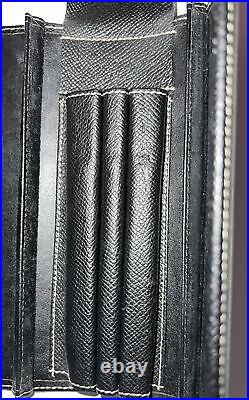 RARE Graf Von Faber-Castell Unisex Leather Trifold Pen Case NEW