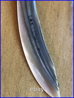 RARE HTF VINTAGE LAS VEGAS SOUVENIR DIPPING PEN 14k NIB SHELL HANDLE
