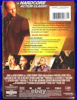 RARE Jason Statham Crank DVD with Circuit City Exclusive Syringe Pen, New Sealed