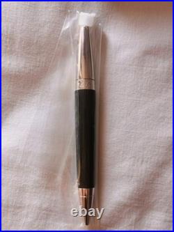 RARE Jorg Hysek Pen Black Rollerball with Leather Case and Original Box, N. O. S