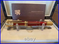 RARE! Limited Edition Hongdian D6 Han Dynasty Fountain Pen 18K Gold Nib Piston