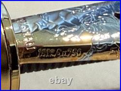 RARE! Limited Edition Hongdian D6 Han Dynasty Fountain Pen 18K Gold Nib Piston