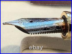 RARE! Limited Edition Hongdian D6 Han Dynasty Fountain Pen 18K Gold Nib Piston
