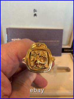 RARE! Limited Edition Hongdian D6 Han Dynasty Fountain Pen 18K Gold Nib Piston