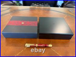 RARE! Limited Edition Hongdian D6 Han Dynasty Fountain Pen 18K Gold Nib Piston