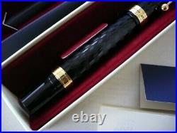 RARE! Limited MARUZEN 150th Anniversary Fountain Pen ATHENA Black Fine / Medium