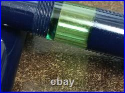 #RARE# MINT PELIKAN 140 FOUNTAIN PEN, RAREST DARK BLUE COLOR SPECIAL EF 14ct NIB