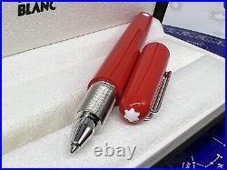 RARE MONTBLANC M Platinum Coated Red Ballpoint Pen 117601 Newson SpecialEdition RARE MONTBLANC M Platinum Coated Red Ballpoint Pen 117601 Newson SpecialEdition