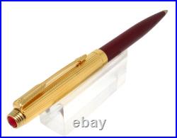 RARE MYTHIQUE PARKER 75 Custom Ballpoint Pen Lacquer Bordeaux New Stock MZ88