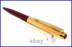RARE MYTHIQUE PARKER 75 Custom Ballpoint Pen Lacquer Bordeaux New Stock MZ88