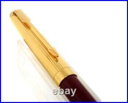 RARE MYTHIQUE PARKER 75 Custom Ballpoint Pen Lacquer Bordeaux New Stock MZ88
