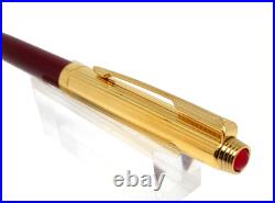 RARE MYTHIQUE PARKER 75 Custom Ballpoint Pen Lacquer Bordeaux New Stock MZ88