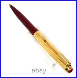 RARE MYTHIQUE PARKER 75 Custom Ballpoint Pen Lacquer Bordeaux New Stock MZ88