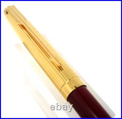 RARE MYTHIQUE PARKER 75 Custom Ballpoint Pen Lacquer Bordeaux New Stock MZ88