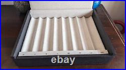 RARE Mont Blanc NIB Selection Collector Storage Case Box 8 Pen Wood