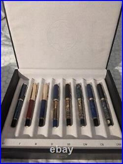 RARE Mont Blanc NIB Selection Collector Storage Case Box 8 Pen Wood