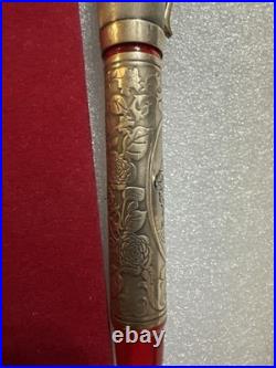 RARE Montegrappa Opera Tribute Invito a la Traviata FP 18K Gold NIIB Pen /Pad