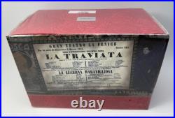 RARE Montegrappa Opera Tribute Invito a la Traviata LE 1192 FP 18K Gold Med NIB