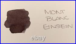 RARE NEW IN BOX Montblanc Albert Einstein Gray Bottled Fountain Pen Ink