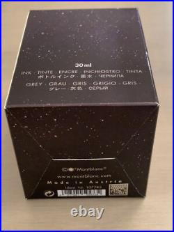 RARE NEW IN BOX Montblanc Albert Einstein Gray Bottled Fountain Pen Ink