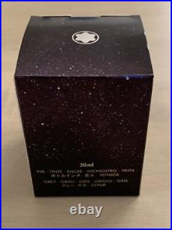 RARE NEW IN BOX Montblanc Albert Einstein Gray Bottled Fountain Pen Ink