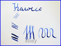 RARE NOS 1930´s KAWECO COLLEG 621 Blue Flaked Fountain Pen FLEXY M Nib