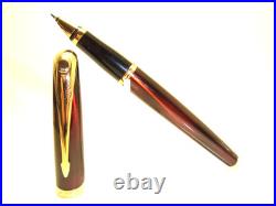 RARE NOS French PARKER ELLIPSE Copper / Cognac Color Rollerball Pen RARE NOS French PARKER ELLIPSE Copper / Cognac Color Rollerball Pen