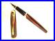 RARE_NOS_French_PARKER_ELLIPSE_Copper_Cognac_Color_Rollerball_Pen_01_yhz