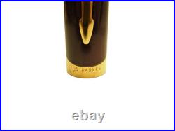 RARE NOS French PARKER ELLIPSE Copper / Cognac Color Rollerball Pen RARE NOS French PARKER ELLIPSE Copper / Cognac Color Rollerball Pen