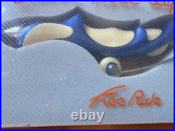 RARE NOS Jean Pierre Lepine Free Ride France Royal Blue Yellow Ballpoint W Box