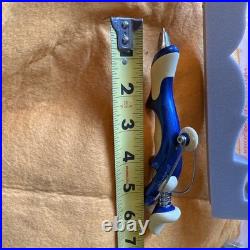 RARE NOS Jean Pierre Lepine Free Ride France Royal Blue Yellow Ballpoint W Box