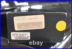 RARE NOS UNUSED OMAS Emotica Yellow Fountain Pen Titanium Trim F Nib In Box Bklt