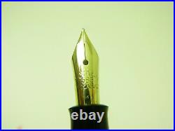 RARE NR MINT First Series 1950 PELIKAN 400 D. R. P. Fountain Pen FLEXY 14ct M Nib