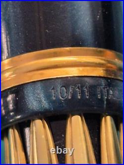 RARE Nettuno 1911 Plume Or 18k Clip Vermil LE #10/11 Fountain Pen N. O. S conditio