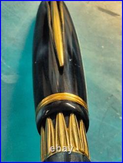 RARE Nettuno 1911 Plume Or 18k Clip Vermil LE #10/11 Fountain Pen N. O. S conditio