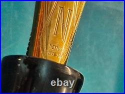 RARE Nettuno 1911 Plume Or 18k Clip Vermil LE #10/11 Fountain Pen N. O. S conditio