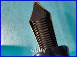 RARE Nettuno 1911 Plume Or 18k Clip Vermil LE #10/11 Fountain Pen N. O. S conditio