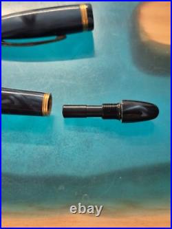 RARE Nettuno 1911 Plume Or 18k Clip Vermil LE #10/11 Fountain Pen N. O. S conditio