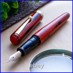 RARE OHASIDO Urushi Ebonite J. S. U x SAILOR NAGAHARA 14K Nib Fountain Pen RARE OHASIDO Urushi Ebonite J. S. U x SAILOR NAGAHARA 14K Nib Fountain Pen