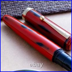 RARE OHASIDO Urushi Ebonite J. S. U x SAILOR NAGAHARA 14K Nib Fountain Pen RARE OHASIDO Urushi Ebonite J. S. U x SAILOR NAGAHARA 14K Nib Fountain Pen