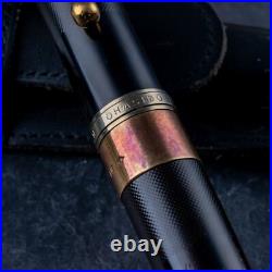 RARE OHASIDO Urushi Ebonite J. S. U x SAILOR NAGAHARA 14K Nib Fountain Pen RARE OHASIDO Urushi Ebonite J. S. U x SAILOR NAGAHARA 14K Nib Fountain Pen