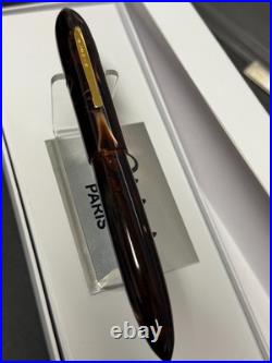 RARE Oldwin Paris Torpedo ARCOLA LE #9/30 14 kt Gold Nib Fountain Pen MINT BOX