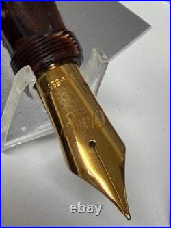 RARE Oldwin Paris Torpedo ARCOLA LE #9/30 14 kt Gold Nib Fountain Pen MINT BOX