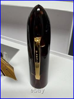 RARE Oldwin Paris Torpedo ARCOLA LE #9/30 14 kt Gold Nib Fountain Pen MINT BOX