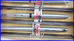 RARE PENTEL R3 Rolling Writer Case of 12 Rollerball Pen Anodized Aluminum Japan