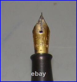 RARE Palestine Nib Katab? Fountain pen'Super 6 Palestine' 1940's