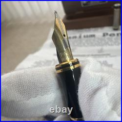 RARE Parker Duofold TITANIUM Ti 22 L. MICHAEL FULTZ LE 48/100 FOUNTAIN PEN Intl