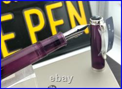 RARE Pelikan M205 Amethyst Fountain Pen Special Edition FINE nib NEW Year 2015 RARE Pelikan M205 Amethyst Fountain Pen Special Edition FINE nib NEW Year 2015
