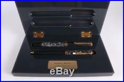 RARE Pelikan M815 Wall Street Limited Edition Fountain Ballpoint Pen Set 18K Nib